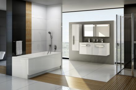 RAVAK Koncept CHROME vana umyvadlo zachod sprchov kout Image 2013